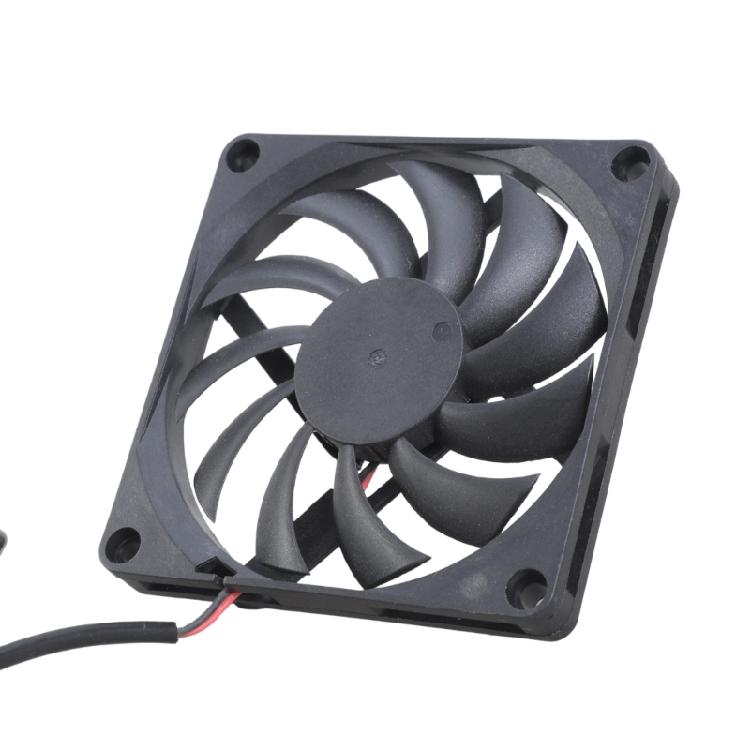 Powerful 13CFM 80mm 80x80x10mm Brushless USB Cooling Fan For PC CPU Cabinet Temperature Control Electronic