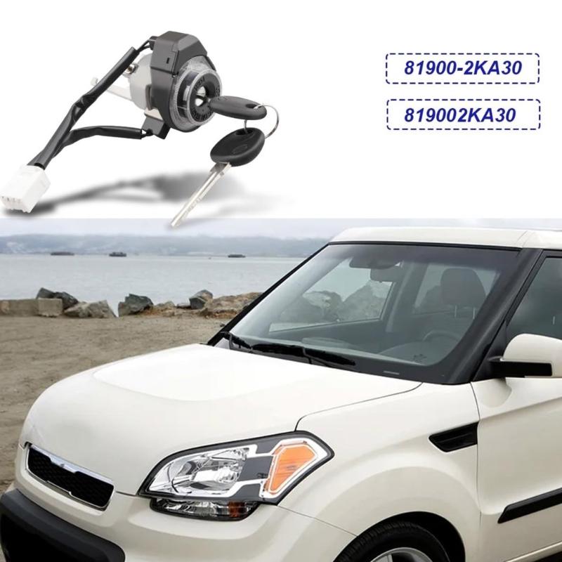 Ignition Lock Cylinder Switch 81900-2KA30 819002KA30 for 2u/4u Hatchback 2.0L L4 Ignition Lock Assembly with 2 Keys