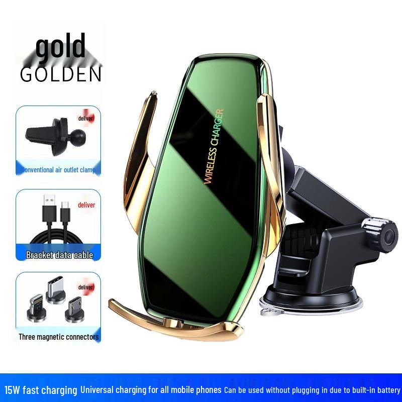 15W Wireless Car Charger & Automatic Phone Mount