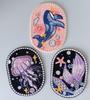 Cartoon Marine Animal Embroidered Iron-on Patch for Jeans, Bags & DIY Repair