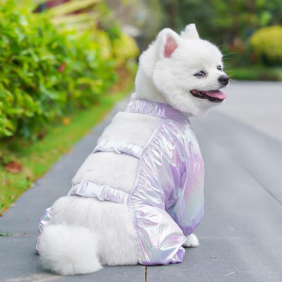 Dirty-Proof Dog Leg Sleeves Candy Color Gradient Waterproof Pet Protective Pants Outdoor Walking Dog Leggings for Rain And Snow Day