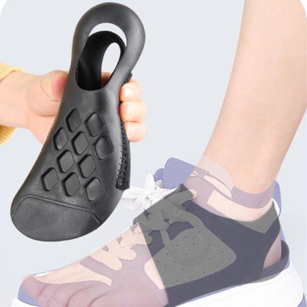 Orthopedic Arch Support Sleeves Soft Elastic Black Arch Support Inserts Self-Adhesive Strap Shock-Absorbing Arch Heel Sleeve