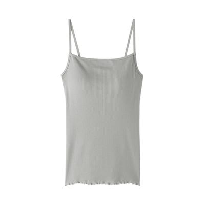 Sima Bordázott Melltartós Camisole FCA57A6S S Méret Női Szürke,