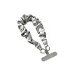 Portable Short Chain Phone Lanyard with Pleated Pendant - Ideal As a Graduation Gift or Keychain Accessory
