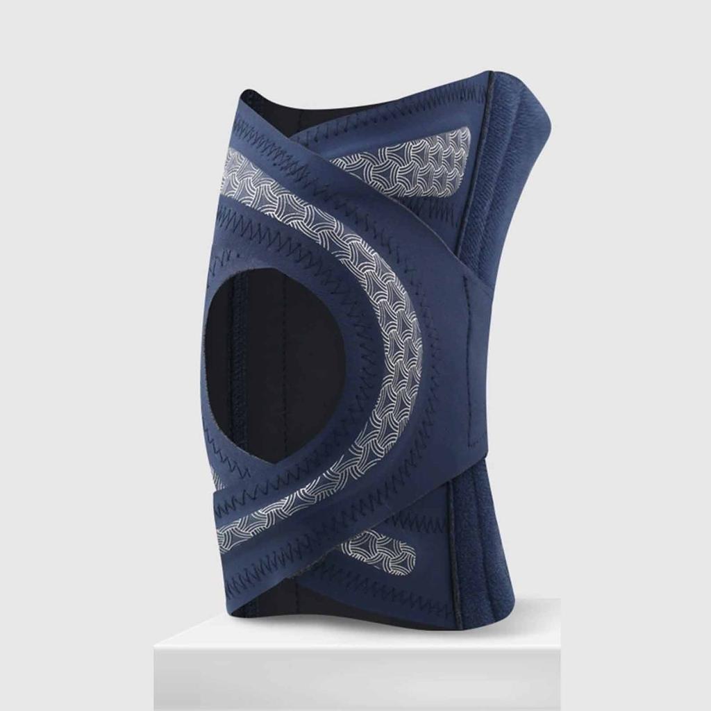 Thin Sports Knee Pads – Cross-Binding Compression Sleeve for Meniscus Support, Running Patella Stabilizer Knee