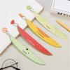 15cm Creative Fruit Pendant Ruler – Colorful Plastic Drawing Tool for Kids' Learning & Stationery