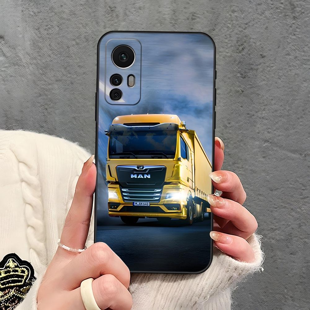 Man truck logo Phone Case for Xiaomi 13 12 11T Lite Ultra Redmi Note 13 12 10 Pro POCO F4 F5 X5 Pro Back Cover