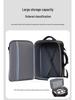 Customizable Logo Business Laptop Backpack: Multi-functional, Large Capacity, Travel-Friendly with Breathable Back Pad