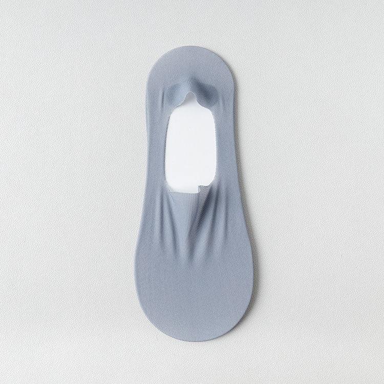 

Женские летние сетчатые носки-лодочки - Чистый хлопок, Низкий вырез, Невидимые, Нескользящие, Повседневные. One Size