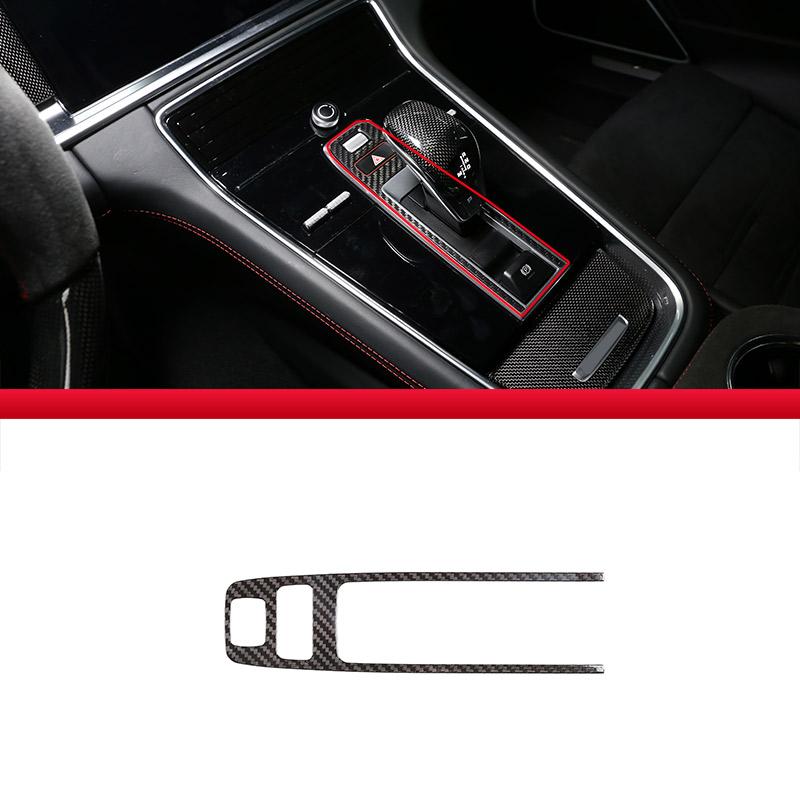 

For Porsche Panamera 2017-20 Real carbon fiber Car Central Control Instrument Panel Steering Wheel trim Sticker Car Accessories