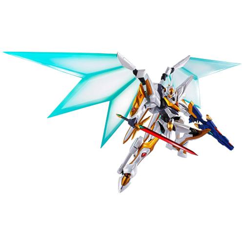 TAMASHII NATIONS METAL ROBOT SPIRITS Code Geass SIDE KMF Lancelot Albion, Approximately 145mm, ABS & PVC & Die-cast Painted Action Figure