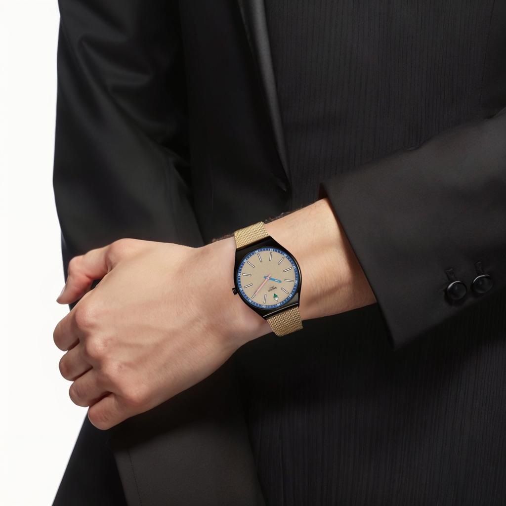 SWATCH Unisex Beige Watch SYXM100 SYXM100