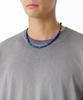 Musinsa Standard Western Bead Necklace [Blue]