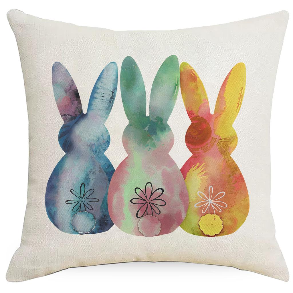 Oster-Kissenbezug Hase Brief Kreative Heim Kissenbezug Dekoration
