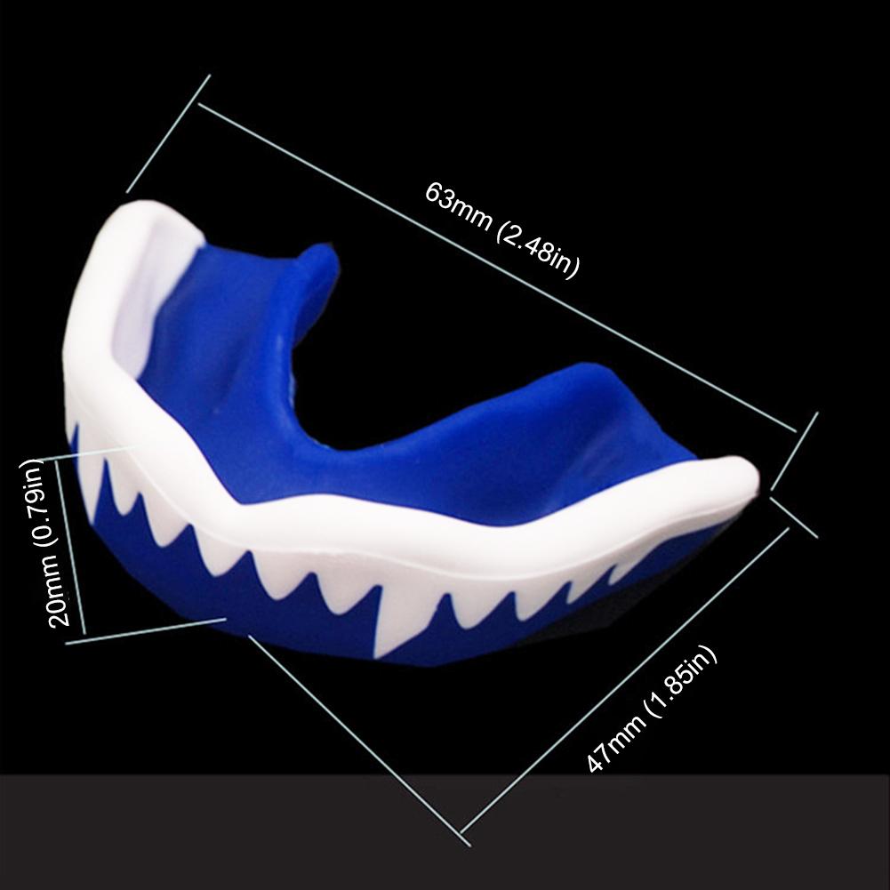 Mouth Guard Boxing Gum Shield with Storage Box Combat Sports Mouth Guard for Football Wrestling Hockey Lacrosse Boxing