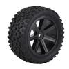 VGEBY1 RC Car Tires Wheels Rubber Tires RC Wheel Tires Racing Buggy Crawler Car On Road Racing Car Tires RC Car Accessories Black 1/10