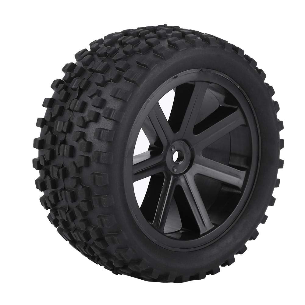 VGEBY1 RC Car Tires Wheels Rubber Tires RC Wheel Tires Racing Buggy Crawler Car On Road Racing Car Tires RC Car Accessories Black 1/10