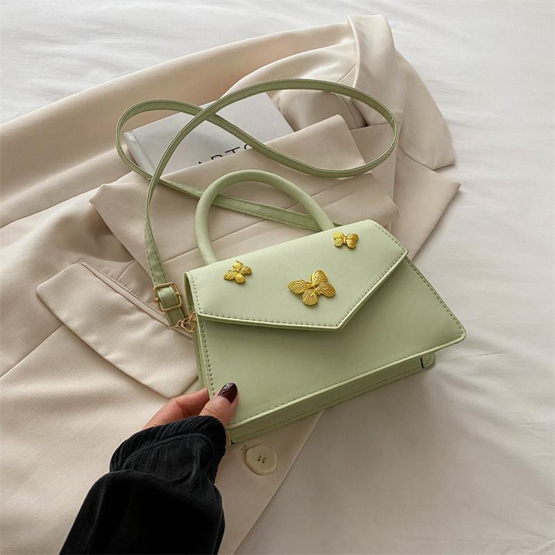 

Chic Pu Handbag For Women In Black Pink White Khaki Green Stylish Casual Commuter Design
