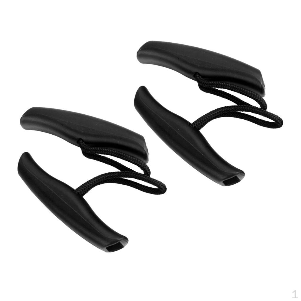 

4 Pieces Nylon Universal Kayak Canoe Pull Handle Carry Front Rear Mount