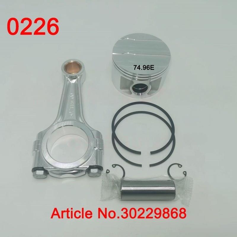 1 Set Connecting Rod/Piston Of Complete For Refrigeration Compressor 30229868 4Ge-20 4Ge-23 4Ge-30 4Ge-20Y 4Ge-23Y 4Ge-30Y-40P