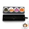 Halloween Pumpkin Stickers: Cool Cartoon DIY Decorative Seals for Journals