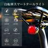LAOPAO Bicycle Tail Automatic Smart Brake Vibration and Light Bicycle Rear Smart Dail Road Cross Up to 50 Hours of Continuous High Brightness IPX6 USB