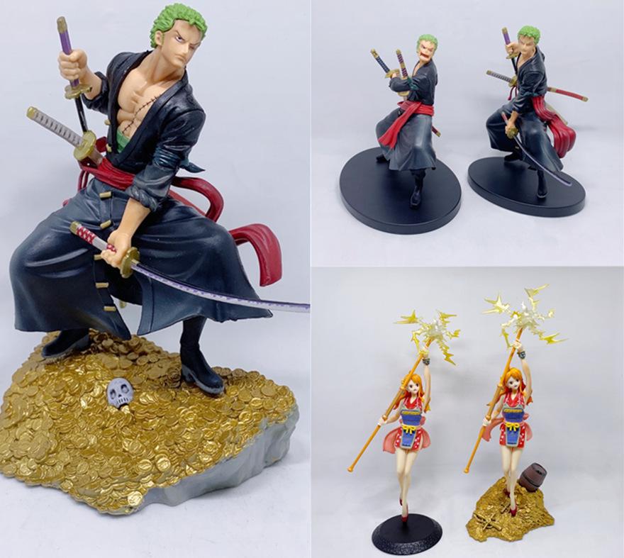 ONE PIECE Hundred Views, Nami, Weather Stick, Quarrel, Sauron, Doll, Model, Ornament, Boxed Figure