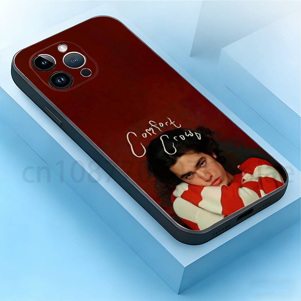 

Singer Conan Gray Phone Case For iPhone 17,16,15,14,13,12,11,XR,Pro,Max,Plus,mini, Silicone Black Cover iPhone14Plus