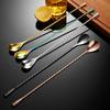 Milk Tea Long Handled Cocktail Stirrer Long Bar Coffee Spoon