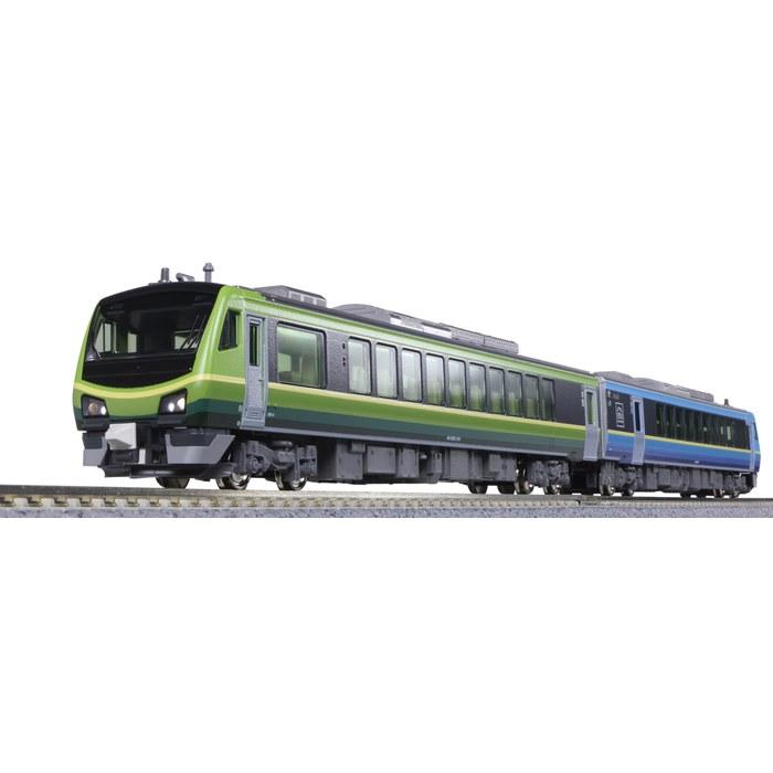 KATO N Gauge HB-E300 "SATONO" 2-Car Set 10-1918 Train Model Diesel Car Multicolor