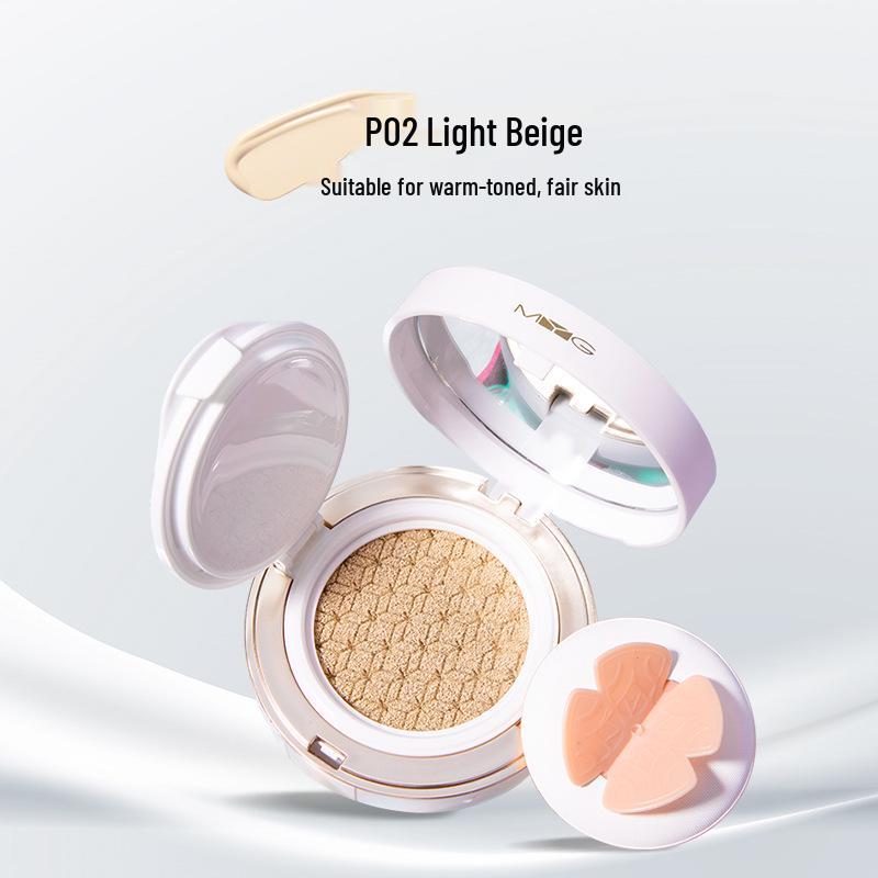 Meiyan Tang Lightweight Breathable Cushion BB & CC Cream - Brightening, Moisturizing, Skin-Nourishing Foundation Primer.