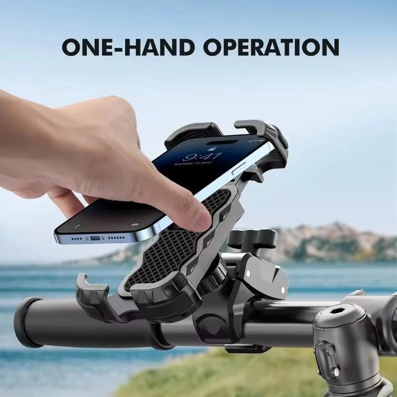 1PC Motorcycle Mountain Bike Road Bike Stable and Adjustable 360° Rotatable Universal Mobile Phone StandSoporte Para Celular