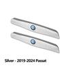 Metal Car Rear Row Air Conditioning Vent Protective Cover For VW Tiguan Touran Golf Jetta Passat CC Magotan Sagitar Lavida T-ROC