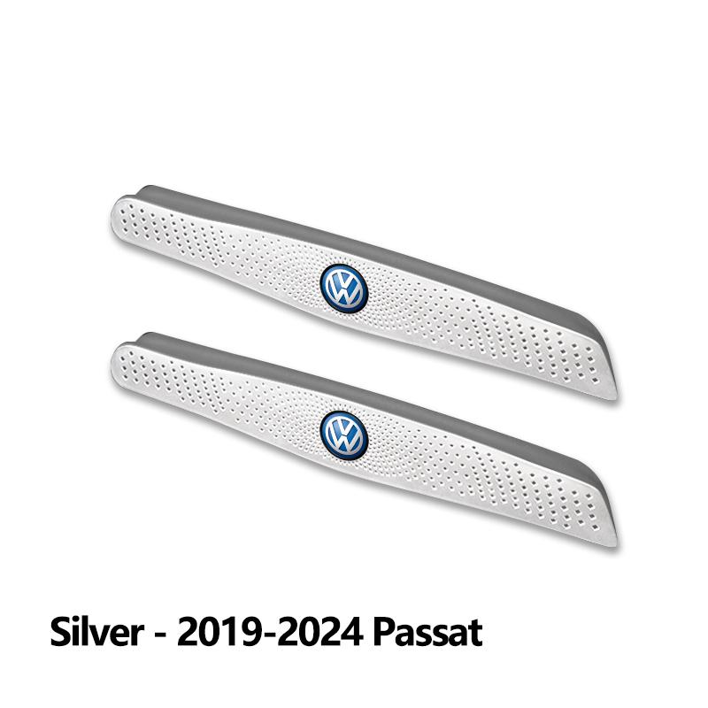 Metal Car Rear Row Air Conditioning Vent Protective Cover For VW Tiguan Touran Golf Jetta Passat CC Magotan Sagitar Lavida T-ROC