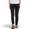 adidas Casual Sports Training Tapered Knit Sweatpants Women Bottoms Black EH3896