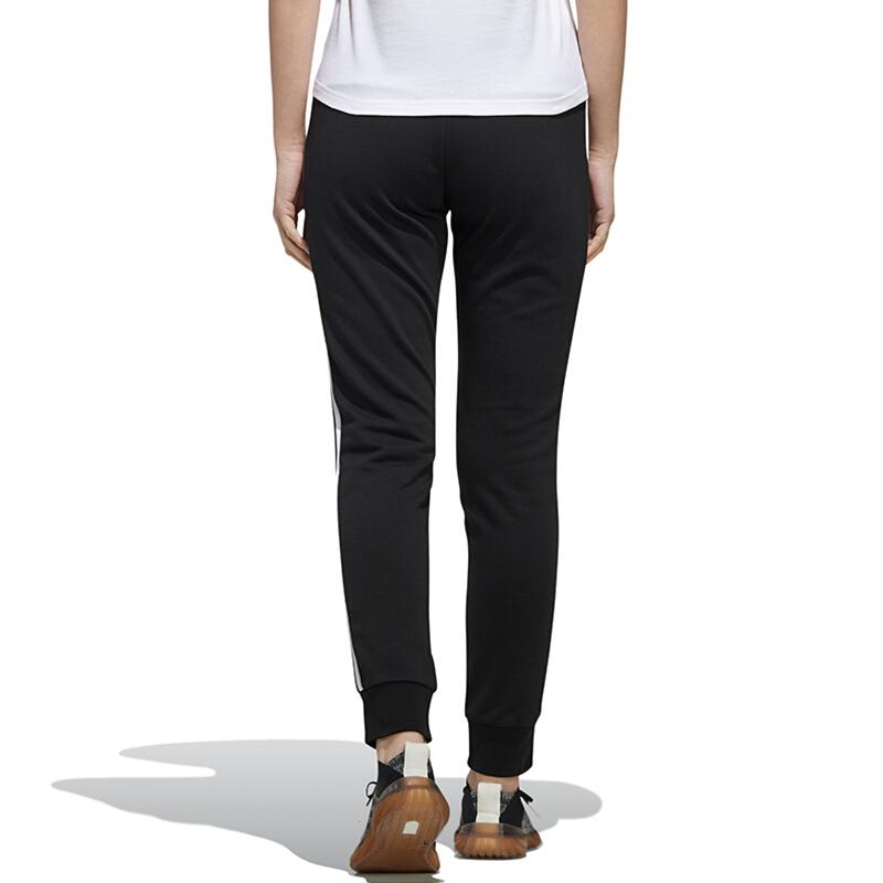 adidas Casual Sports Training Tapered Knit Sweatpants Women Bottoms Black EH3896