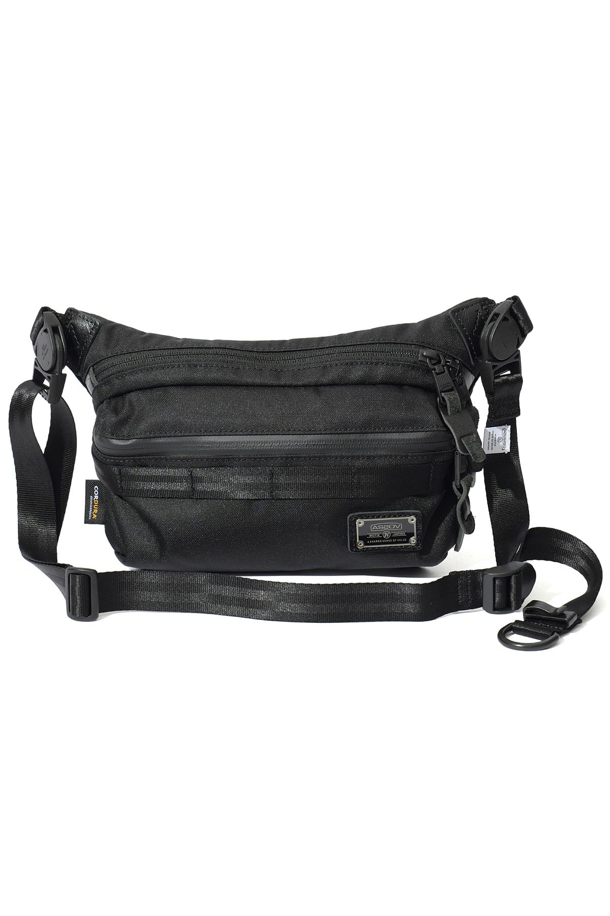 Cordura Dobby 305D Fanny Pack Black [AS2OV] ASV-61416-BK чёрный