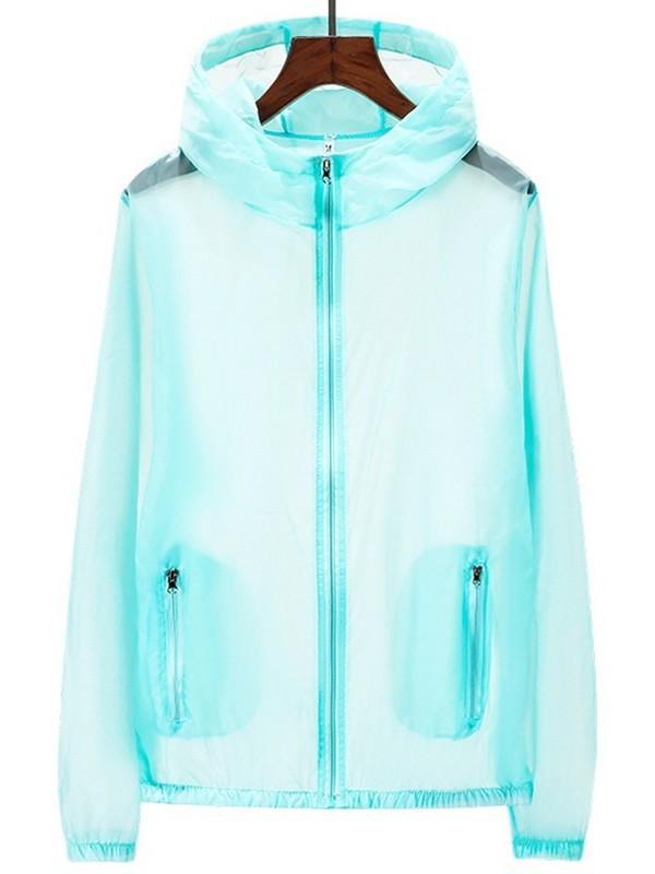 Unisex Summer Windbreaker with Custom Logo - Lightweight, Plus Size Sunscreen Jacket for Outdoor and Workwear