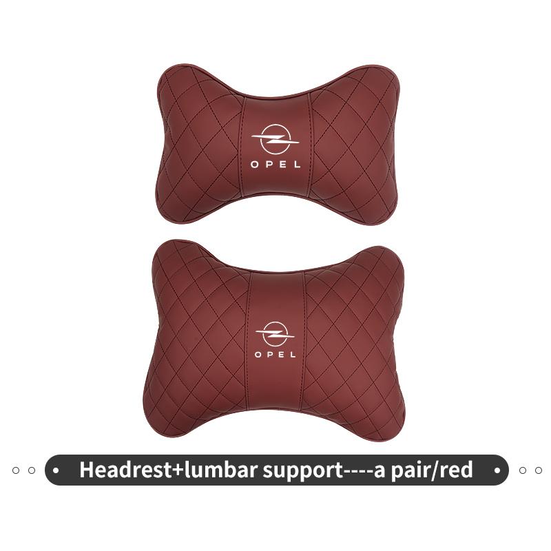 For Opel Car Lumbar Support Cushion Back Pain Relief Fatigue Reduction Pad Corsa Astra H G J Insignia Vectra Zafira Meriva MH8