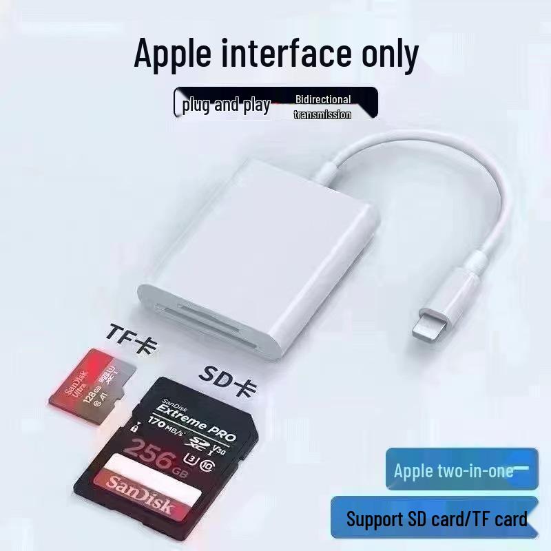 Apple SD Card Reader & Type-C Adapter for iPhone