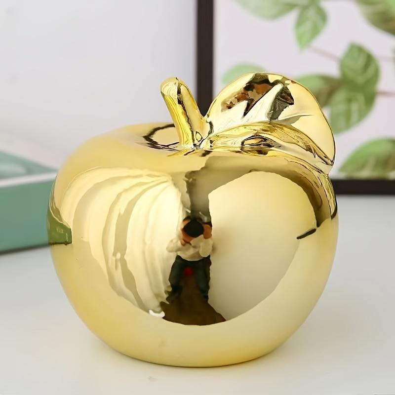 

1pc Fashionable Apple-shaped Modern Home Decoration Suitable for Living Rooms, Studies, or Wine Cabinets