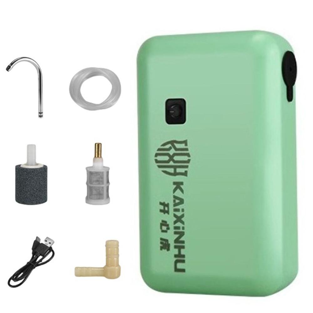 

USB Rechargeable Intelligent Electric Oxygenator Low Noise Fish Tank Air Pump for Night Fishing 2200Mah