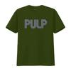 Pulp Intro Logo Official T Shirt for Men Stylish Print vintage Washed Top For Everyday Wear Stretched Soft Versatile streetwear