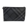 [Gebraucht] London Gray beschichtete Canvas Clutch - Ausgezeichnet #187SRUY