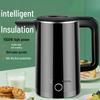 Smart Stainless Steel Electric Kettle with Large Capacity and Automatic Temperature Control for Home and Dorm Use