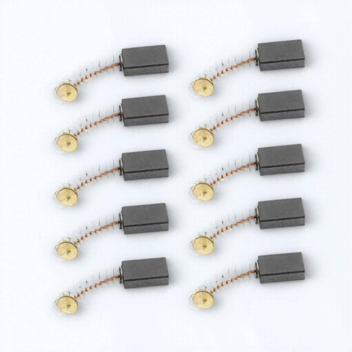 

10Pcs High Quality Mini Drill Rotary Tool Carbon Brushes Electric Grinder Replacement Motors Spare Parts