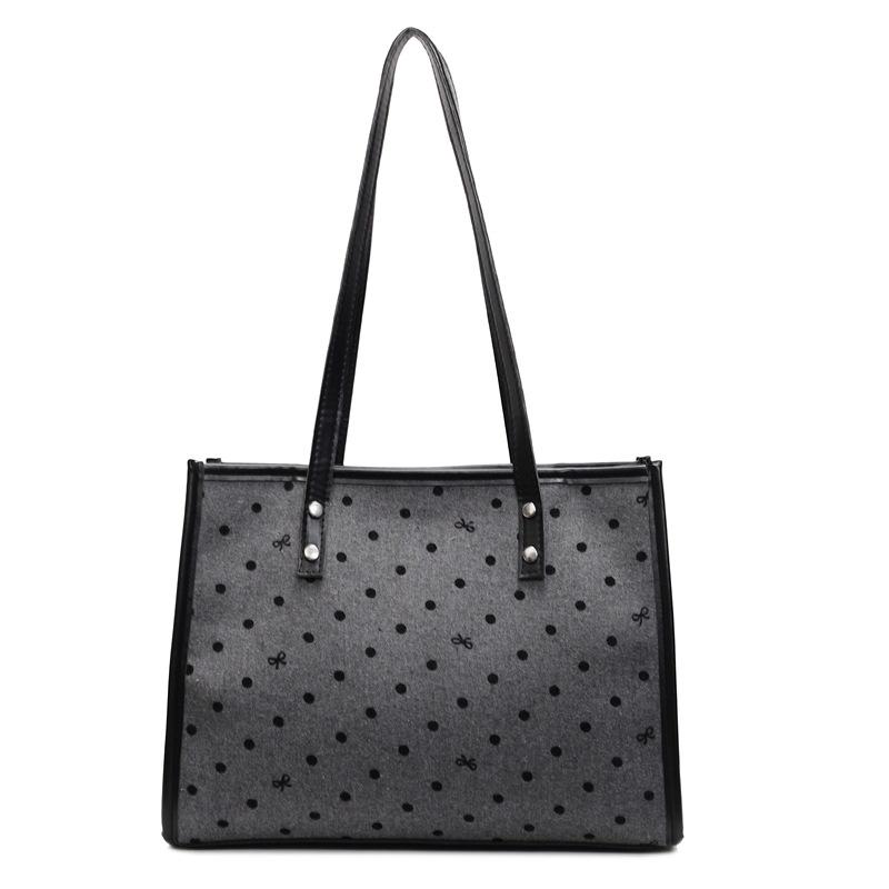 Large Capacity Bag New Korean Tote Bag Casual Women's Bag Shopping Bag Versatile Work Commuter Shoulder Bag
