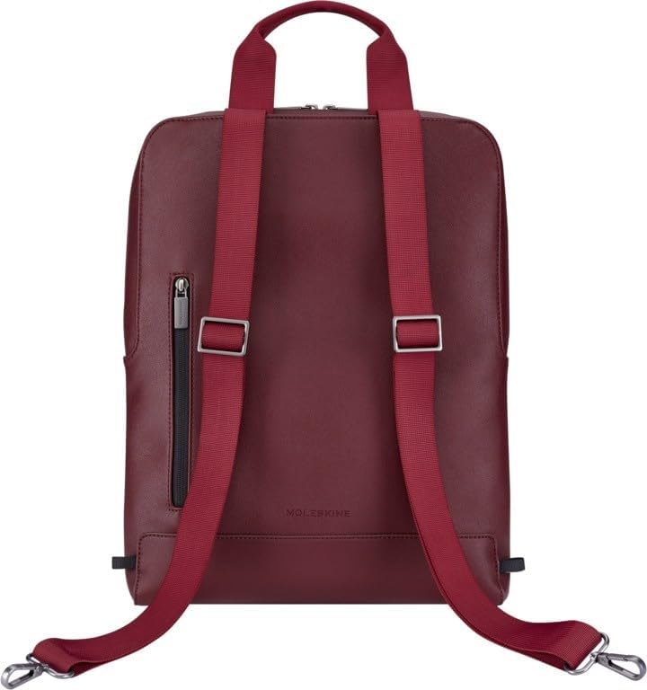 Backpack 15 Inch PC Storage Business Backpack Classic Vertical Device Bag New ET24C2DBVF18 Raspberry Red ONE SIZE [Moleskine] Men's