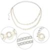 Imitation Pearl Pearl Waist Chain Metal Shirt Suit Belt Fashion Waist Belt Jewelry  Party Wear