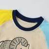 Little Maven Kids Clothes Baby Boys 2026 New Summer Korean Children's Clothes Children's Clothing Cartoon Dinosaurs Tee T-shirts